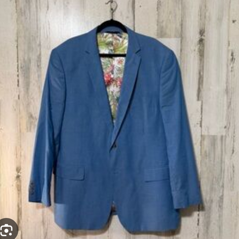 LINEA UOMO Classic Blue Men's Blazer NWT SIZE 44L
